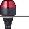 Lampa sygnalizacyjna LED 230–240 V AC Migające, stałe Czerwony Montaż na podstawie, montaż panelowy LED
