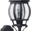 Zewnętrzna lampa ścienna z czujnikiem ruchu Brilliant Istria 48697/06 60 W IP23