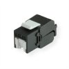 ROLINE Cat.6A (Class EA) Keystone, RJ45, nieekranowany, beznarzędziowy, czarny