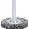 KS Tools 340.0028 Tarcza szczotki z drutu stalowego 0,3 mm, Ø 38 mm