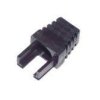 Osłona gumowa wtyku RJ45 wewnętrzna RJ005 czarny