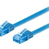 F.U/UTP6A-CU-050BL Patch cord U/UTP 6a linka Cu PVC niebieski 5m 32AWG