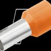 187126 Aderendhülse isoliert 4,0 mm²/12 mm, verzinnt, orange, 100er Pac