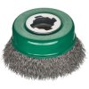Lessmann 423.36X X-Lock Crimped Stainless Steel Brush 85mm Non Spark
