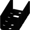 Extruded heatsink, (L x W x H) 35 x 18.5 x 15 mm, 15 K/W, black anodized, 10037014