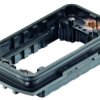 Surface mount housing, size Han-Yellock 60, zinc die casting, IP65/IP67, 11136000301