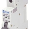 Wyłącznik nadprądowy MCB, Typ B, 1-biegunowy, 40A, 230V, Europa EUB140B, EUB