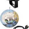 Kula dyskotekowa - zestaw Eurolite 50101856, z oświetleniem LED, z napędem