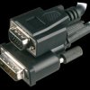 50991 DVI cable 12+5 plug/15-pin HD plug, 3 m