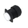 16mm Illuminated Pushbutton - White Latching On/Off Switch