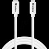 136-58 Sync and charging cable, USB-C > Lightning, 1 m