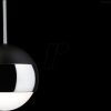 96808 URail LED pendant light Capsule II, 400 lm, 6.3 W, 2700 K, black