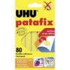 UHU 50140 Patafix Adhesive Pads Yellow 80pieces Reusable & Detachable