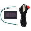 Termometr podwójny NTC 12V 24V DC od -55 do 120st. panelowy 4-28V DC