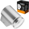 Lampa Elewacyjna Zewnętrzna Pojedyńcza Silver 230V Led 35W Ip44 Neo 99-082