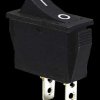 Przełącznik kołyskowy WŁ-WYŁ czarny 0-I