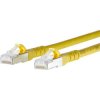 Metz Connect 1308453077-E RJ45 Patch Cable Cat.6A S/FTP 3.00m Yellow 1 pc(s)