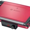 Grill kontaktowy Bosch Haushalt TCG4104, 2000 W, czarny, czerwony