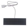 1W 5V Monokrystaliczna Panel Słoneczny Ładowarka 20.5% Wysoka Efektywność USB Przenośny Zasilacz Wentylator Ładowarka 3.7V do 5V