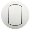 CELIANE Klawisz pojedynczy do łącznika biały IP44 067801