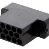 Złącze prostokątne AMP M Series wtyk żeńskie bez styków 201298-1