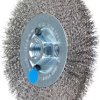 PFERD TOOLS Szczotka okrągła rozplątana RBU Ø 115 x 12 mm Drut ze stali nierdzewnej M14 Ø 0,30 do szlifierki kątowej POS