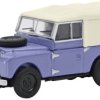 Schuco 452670100 H0 Model samochodu Land Rover 88 niebieski z białym miękkim blatem