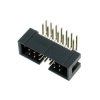 Wtyk IDC 14 styków, kątowy, do montażu na PCB, raster 2,54 mm, bez zatrzasków, Z-WS14W