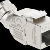 90798 Keystone Module RJ45 jack to LSA Cat.6a, 45°