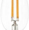 LED lamp, E14, 4 W, 470 lm, 240 V (DC), 240 V (AC), 2700 K, clear, warm white, E, FC144CL