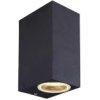 Oprawa Elewacyjna Wally-2-K-B 2Xgu10 Ip44 Czarna