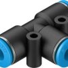 Złączka T FESTO QST-6-100 Średnica rury: 6 mm 1 szt.