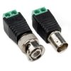 BNC gniazdo + wtyk terminal zestaw męsko-żeński 2 szt.