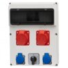 Rozdzielnica FEMO 13M - gniazda 16A 5p, 32A 5p, 2x230V, 0/1(32A) /13 modułów/