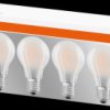 4058075466531 LED lamp BASE RETRO E27, 6,5 W, 806 lm, 4000 K, 5 pcs.