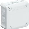 Cable junction box, 100 x 100 x 48 mm, no. of entries: 7, 6.0 mm², white, IP66, 2007525