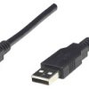 Kabel USB Manhattan Hi-Speed USB 2.0 Kabel A-Stecker auf A-Stecker 1,8m schwarz 306089, USB-A na USB-A, 1.80 m
