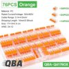Zestaw szybkozłączek elektrycznych Q4176OX 76szt