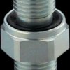 Screw-in adapter, 400 bar, G 1/4, R 1/4 for process sensors, E30427