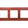 DANTE Ramka potrójna drewno CALVADOS 4524383