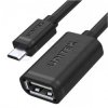 UNITEK Kabel OTG Adapter USB 2.0 A / micro-B (gniazdo / wtyk) 22cm