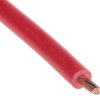 Jednożyłowy kabel sterowniczy CSA 1 mm², Maks. +70C 1000 V Czerwony, RS PRO