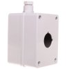 Obudowa kasety 1-otworowa 30mm szara IP67 W0-KASETA KP1A SZARA
