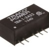 Przetwornica DC-DC, 1W, Uwe 21,6 → 26,4 V DC, Uwy ±12V dc, Iwy ±42mA, TRACOPOWER