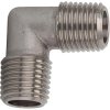 Angle piece, L 17 mm, 150 bar, stainless steel, for pipe systems, 112806