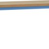 Stół warsztatowy PROFI Standard z solidną płytą podstawy, szer. X gł. X wys. = 2000 x 700 x 840 mm Manuflex WP3072.5012