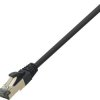 kabel LAN LogiLink CQ8053S, 1 szt., RJ45, CAT 8.1, S/FTP, 2.00 m, czarny