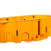Puszka 60Mm P/T Regips 60Mm 142X 50Mm Żółty Batibox 080052