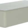 ABS enclosure, (L x W x H) 128 x 64 x 26 mm, white (RAL 9002), IP54, SR33-E.7