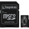 PAMIEC SDHC MICRO 128GB UHS-1 KINGSTON+A